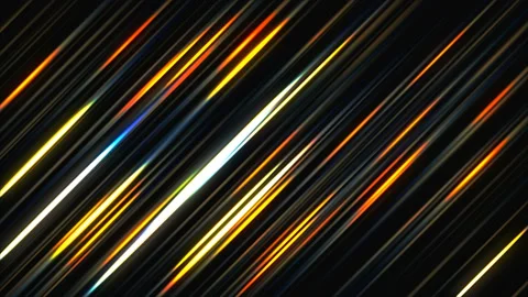 Abstract background with Glowing diagonal lines. 3d rendering digital backdrop Stock Footage 85552768