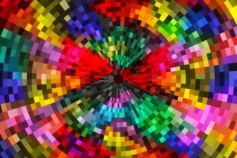 Abstract background with glowing effect Stock Illustration