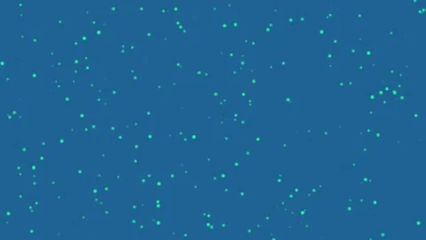 Abstract background of glowing green particles on a textured brown surface Stock Footage 331716830