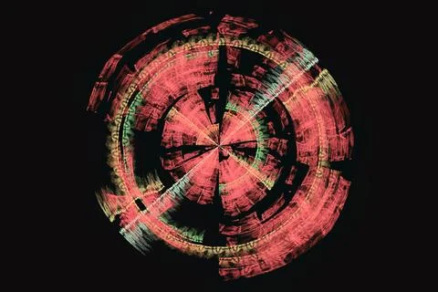 Abstract background with a glowing light Stock Illustration