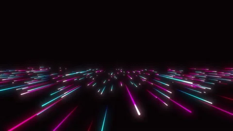 Abstract background with glowing light trails or particles. Stock Footage 130910170