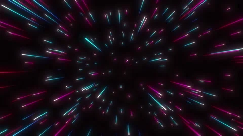 Abstract background with glowing light trails or particles. Stock Footage 130910689