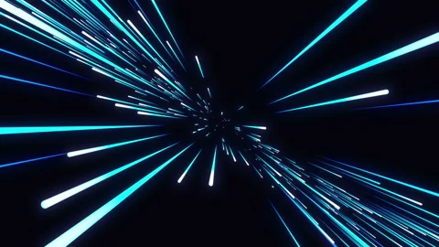 Abstract background with glowing light trails or particles. Stock Footage 130910693