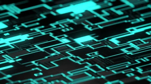 Abstract Background With Glowing Lines 스톡 동영상 231362171