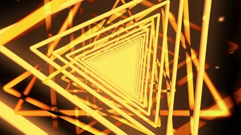 Abstract background with glowing lines Stock Footage 292051970