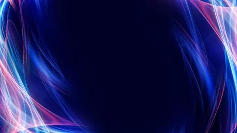 Abstract background with glowing lines Stock Illustration