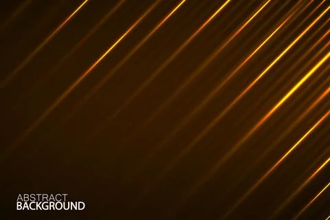 Abstract background with glowing lines, neon stripes, technology concept Stock Illustration