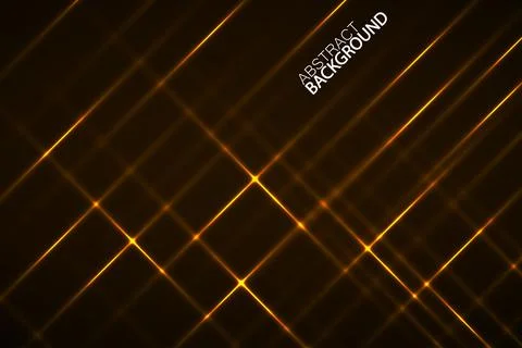Abstract background with glowing lines, neon stripes, technology concept Illustrazione stock