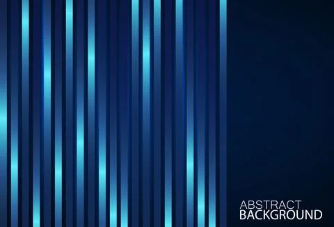 Abstract background with glowing lines, neon stripes, technology concept 스톡 일러스트