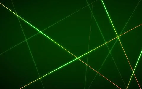Abstract background with glowing lines, neon stripes, technology concept Stock Illustration