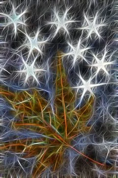 Abstract background with glowing lines Stockfoto's