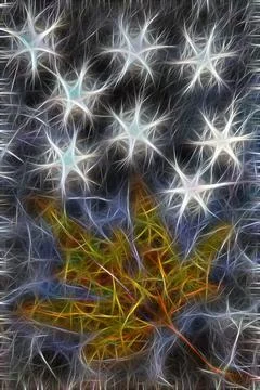 Abstract background with glowing lines Stockfoto's