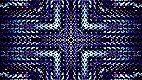 Abstract background, glowing lines that regulate beautiful colorful movements Stock Footage 170007673