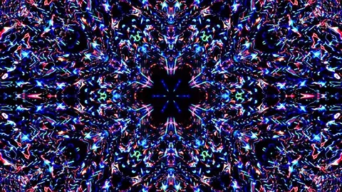 Abstract background, glowing lines that regulate beautiful colorful movements Stock-Footage 171687894