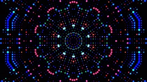 Abstract background, glowing lines that regulate beautiful colorful movements Video stock 171688115