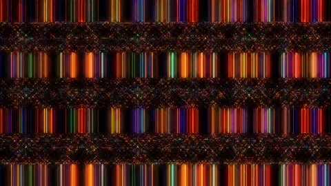 Abstract background, glowing lines that regulate beautiful colorful movements Stock-Footage 205275300