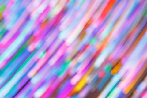 Abstract background of glowing objects in a large number out of focus Stock Photos