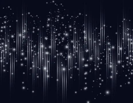 Abstract background with glowing rays intersecting. Futuristic techno design Stock Illustration