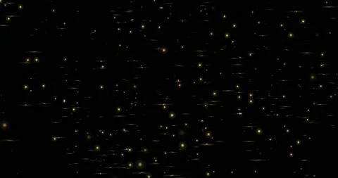 Abstract background of glowing shiny moving blurry bokeh particles Video stock 161080391