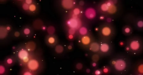 Abstract background of glowing shiny moving blurry bokeh particles Video stock 161672907