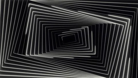 Abstract background with glowing white color maze Stock Footage 279086809