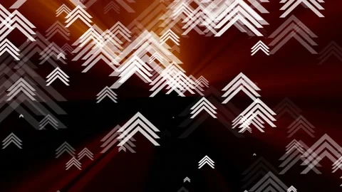 Abstract background with glowing white triangles Stock Footage 197386301