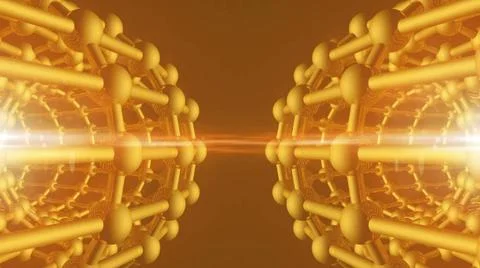 Abstract background with gold element and flares Abstract background with ... Stock Photos