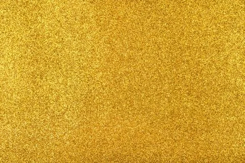 Abstract background with gold sequins texture. Stock Photos