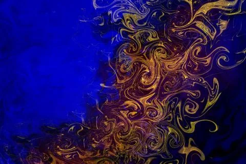 Abstract background with gold spots. Foto stock