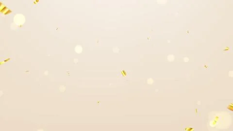 Abstract background with golden confetti Stock Illustration