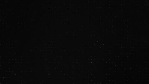 Abstract background of golden dots that light up and go out randomly on a dark Stock Footage 321369690