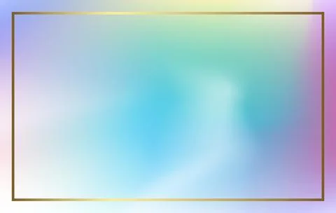 Abstract background with golden frame Wall decor. Stock Illustration
