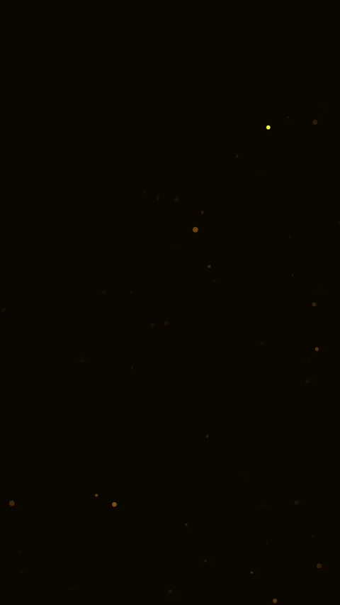 Abstract background of golden glowing particles moving upwards in seamless loop Stock Footage 342036446