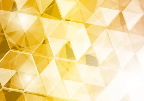 Abstract background. Golden hexagon . Pattern design. Vector illustrator Stock Illustration