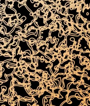 Abstract background of golden line. Illustrazione stock