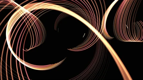 Abstract background with golden lines. Stock Footage 102566266