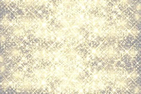 Abstract background. Golden rays of light with luminous magical dust. Glow in Illustrazione stock