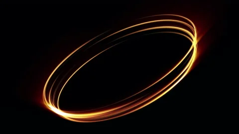 Abstract background with a golden vortex. Video stock 132072548