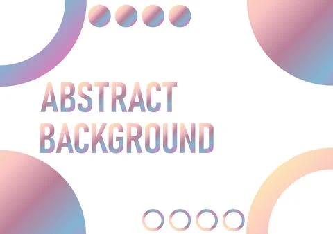 Abstract background with gradient and modern design Stock Illustration