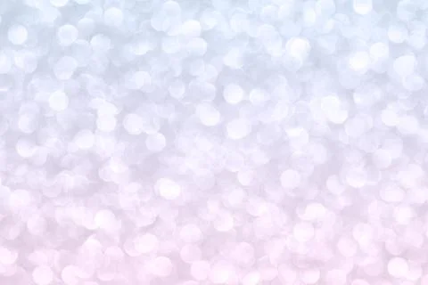 Abstract background with gradient blue and pink blurred small circles. Stock Photos