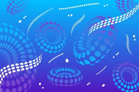 Abstract background, gradient circle shapes composition. Eps10 vector. Stock Illustration