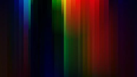 Abstract Background Gradient of Colorful Vertical Lines with Vibrant Shades Stock Illustration