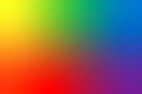Abstract background in gradient colors of rainbow. Stock Illustration