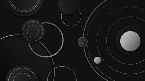 Abstract background gradient concentric circles and rings modern geometric .. Video stock 334762099