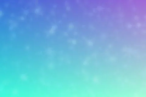Abstract background. Gradient of cyan and blue colors and star shaped bokeh p 写真素材