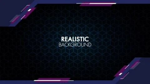 Abstract background gradient design with geometric composition.Futuristic min Stock Illustration