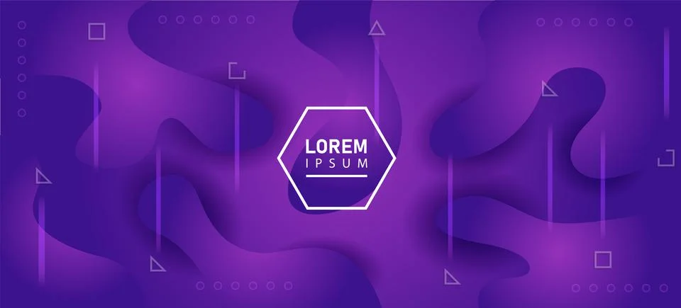 Abstract background with gradient liquid and wavy pattern Stock Illustration