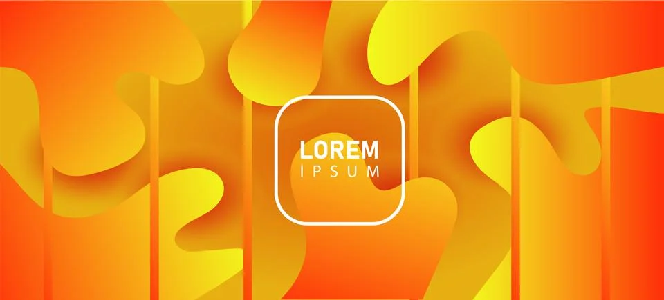 Abstract background with gradient liquid and wavy pattern Illustrazione stock