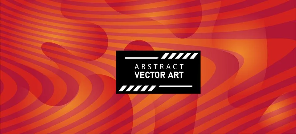 Abstract background with gradient liquid and wavy pattern Illustrazione stock