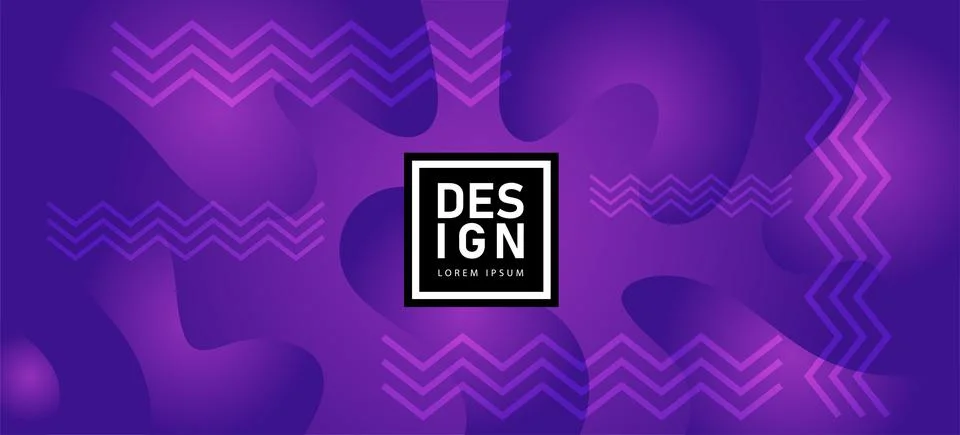 Abstract background with gradient liquid and wavy pattern Illustrazione stock